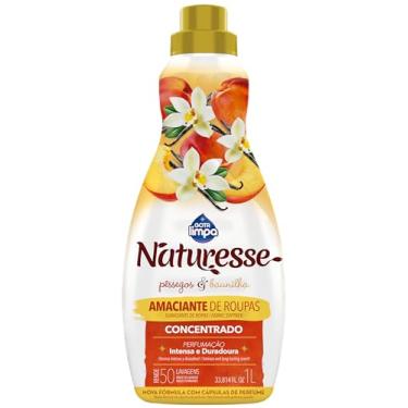 Imagem de Amaciante Concentrado Naturesse Pêssegos & Baunilha - Gota Limpa 1L
