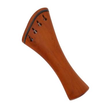 Imagem de Peça Traseira de Afinador Fino de Violino 4/4, Peça de Cauda de Corda Chanfrada de Violino Feita de Madeira Jujuba, Acessórios Essenciais para Violino