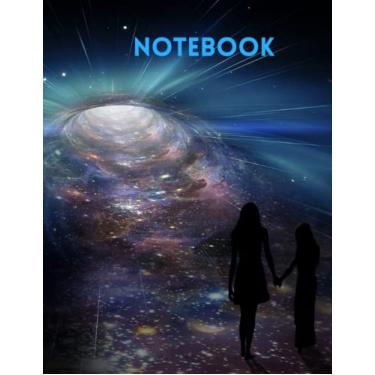 Imagem de Notebook: wormhole road, 120 College ruled Pages 8.5’’ x 11’’ inches.: 8.5’’x 11’’ inch cover: Bright pages: 120