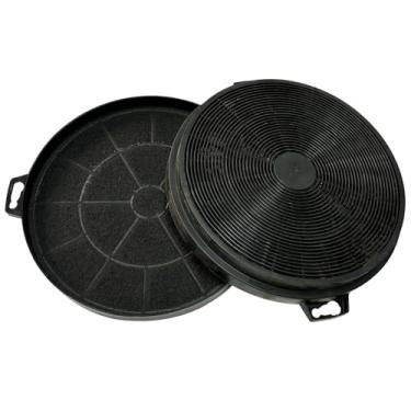 Imagem de Beaufan Pacote com 2 filtros de carvão CF1 CF01, compatível apenas com os modelos Zline All Range Hood, mas não para as séries 587, 597, 9597, compare com a peça # CF1