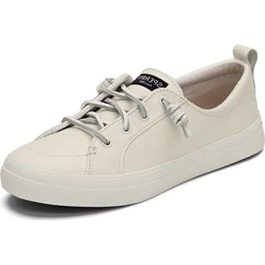 Imagem de Sperry Tênis feminino Crest Vibe, Lthr branco, 9