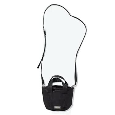 Imagem de Bolsa tiracolo rosa mini bucket cor preta nova, Preto, X-Small