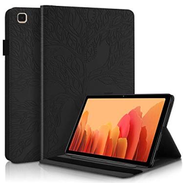 Imagem de Capa para Samsung Galaxy Tab A7 Lite 21.3 cm 2021 Capa SM-T220 / T225 Premium PU Leather Folio Stand Cover Flip Shell com compartimento para cartão e porta-caneta para tablet Galaxy Tab A7 Lite 8,7
