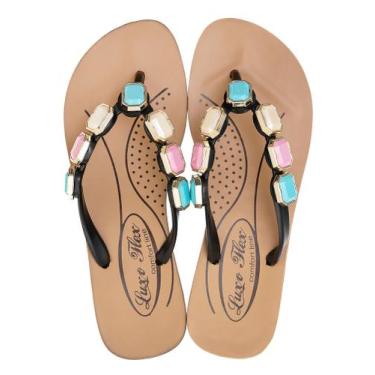 Imagem de Chinelo Feminino Anatomico Confortavel Ortopédico Terapia dos Pés, Mul