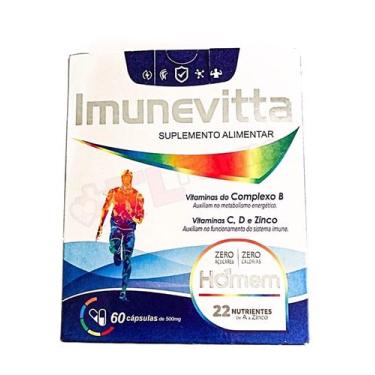 Imagem de Imunevitta Homem 22 Nutrientes De A A Zinco 60 Cápsulas