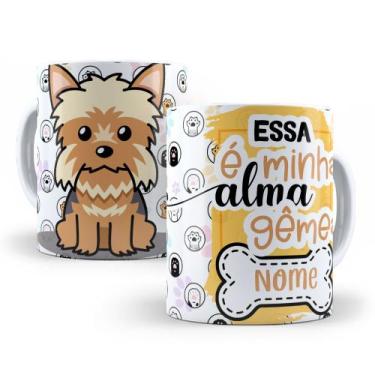 Imagem de Caneca de Cerâmica Personalizada 325ml Amor Pelos Animais - Mecolour