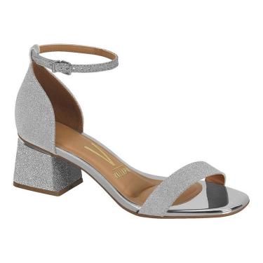 Imagem de Sandalia Feminina Vizzano Calcanhar Fechado Gliter 6428.104