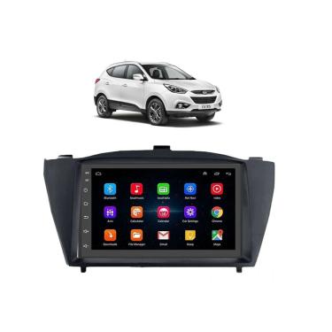 Imagem de Kit Multimidia IX35 GL 2010 / 2023 Android 7 Pol 2/32GB Carplay - 701K FirstOption