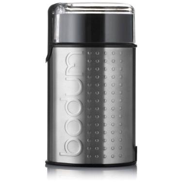 Imagem de Moedor de Café e Grãos Elétrico Profissional 1000g, Aço Inoxidável, 110v, BODUM 11160 57US 4PL, Prateado
