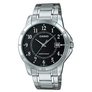 Imagem de Relógio Masculino Casio Mtp-V004D 1Bu Aço Prata Analógico