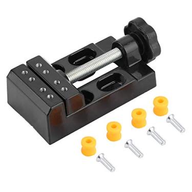 Imagem de Zaweliyo Mini Torno, Grampo de Ranhura Horizontal, Peso Leve, para Garagem, Madeira, Pequenos Reparos, Modelagem, Com Ranhura Horizontal, para Fabricação de Jóias