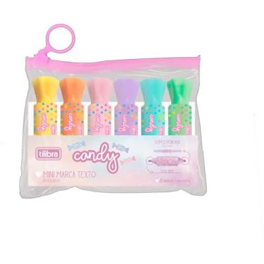 Imagem de Tilibra - Marca Texto Mini Candy - Blister com 6 unidades