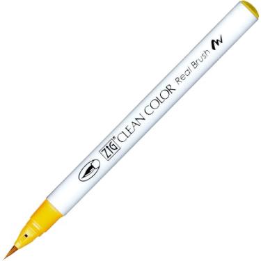 Imagem de CANETA ZIG PEN REAL BRUSH YELLOW OCHRE RB 6000AT 505