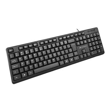 Imagem de C3Tech Teclado USB KB-14BK Preto Layout Abnt2 sistema de tecla membrana anti-respingo