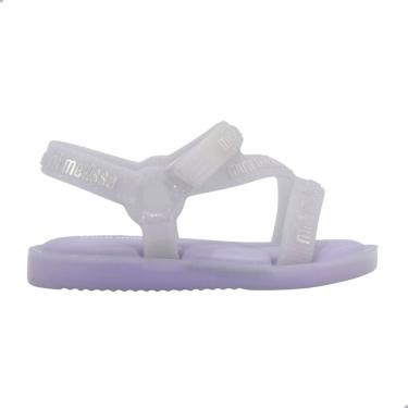 Imagem de Sandalia Mini Melissa Stripes M Lover Bb Violeta