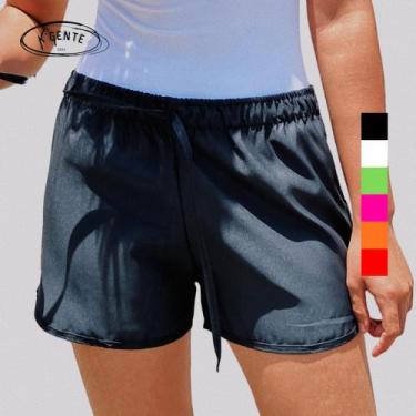 Imagem de short tactel feminino VariaS cores e Tamanhos saida de praia - K'GENTE