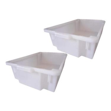 Imagem de Kit 2 Caixas Pescado Frigorífico Câmara Fria Natural 40L