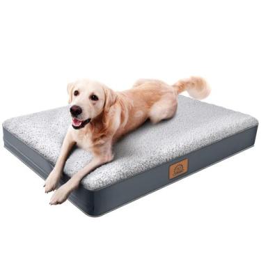Imagem de Cama de cachorro Sunheir Orthopaedic L-Plus para cães grandes e extra 