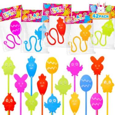 Imagem de Pacote com 42 cestas de Páscoa Leetous Sticky Hands
