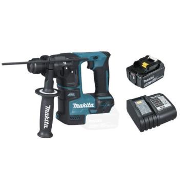 Imagem de Martelete Furadeira Bateria 18v Makita Dhr171 + 5Ah E Carreg
