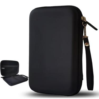 Imagem de QFDSHOPCO Capa de GPS rígida para transporte GPS de 17 cm, bolsa protetora à prova de choque compatível com Garmin Drivesmart 55 61 65 66 76 71 EX Nuvi 66LM 67LM Dezl OTR 710 700 610 Magellan GPS