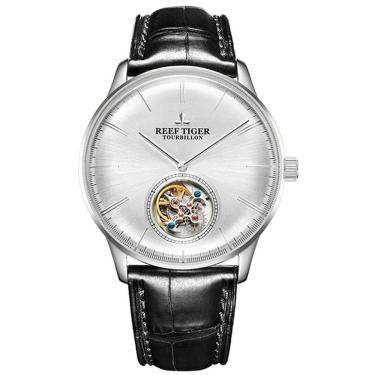 Imagem de Relógio Masculino Reef Tiger Rga1930-ybb à Prova D'água Prata