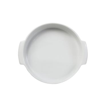 Imagem de Travessa Redonda Em Porcelana Assar E Servir 21X4,5Cm Germer Branco