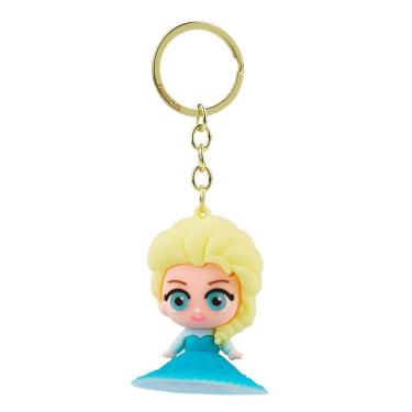 Imagem de Chaveiro Princesa Elsa Frozen Silicone 6cm - Disney