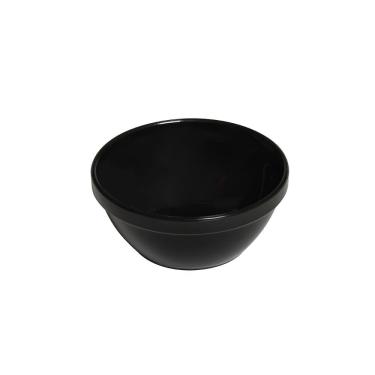 Imagem de Sopeira Cheff Redonda 250ml Preta Em Polipropileno Linha Tropical Vem