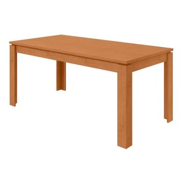 Imagem de Mesa De Sala Jantar Athenas Com tampo 180x90cm Amendoa Clean Lopas