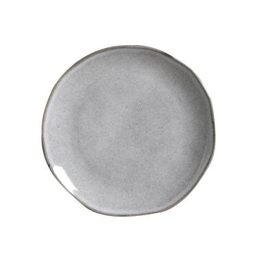 Imagem de Jogo 6 Pratos Sobremesa Orgânico Concreto 21,5 Cm