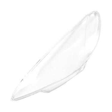 Imagem de A ABSOPRO Capa de lente de farol capa transparente para lente de farol para Peugeot 206 2004-2008 PC transparente 1 peça de carro dianteiro esquerdo