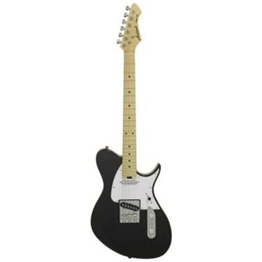 Imagem de Guitarra Aria Pro II J-TL Preta 2 Captadores CS-1