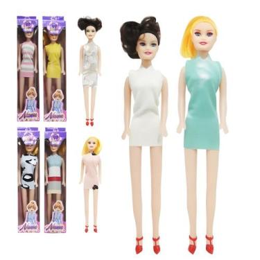 Imagem de Kit 10 Bonecas Na Caixa Brinquedo Doação Revenda Atacado - Toys