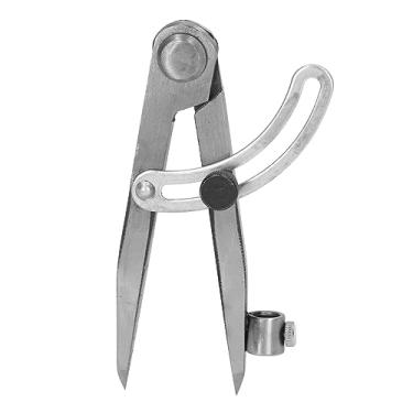 Imagem de Bússola para Escrita, Divisor de Asa para Carpintaria, Ferramenta para Escrita de Metal, Círculos de Desenho Com Porta-lápis 125mm