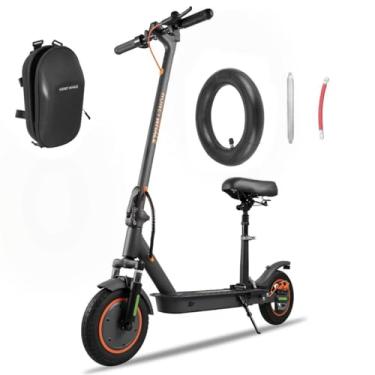 Imagem de HONEYWHALE M2 MAX-B Patinete elétrica dobrável para adultos, motor de 500W, velocidade máxima de 32 km/h, Autonomia máxima de 32km, scooter elétrica com aplicativo Bluetooth (Motor laranja)