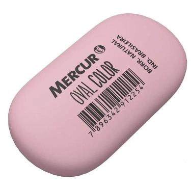 Imagem de Borracha Oval Color Rosa - Mercur