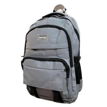 Imagem de Mochila masculina e feminina espaçosa e resistente mochila casal Mochi