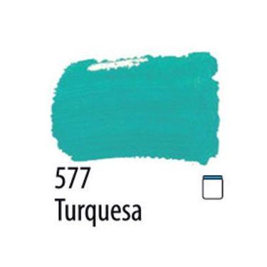 Imagem de Pva Tinta Fosca Para Artesanato Cores - ACRILEX, Turquesa 37ml 577