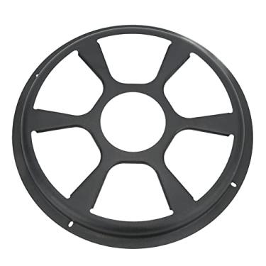 Imagem de QANYEGN Tampa grelha do alto -falante, protetor de capa do alto -falante de áudio do carro, copista do subwoofer Hollow Mesh Subwoofer Grill para subwoofer de alto -falante de á (10 inch)