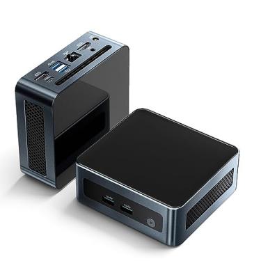 Imagem de CIADAZ Mini PC Windows 11 32GB RAM 1TB SSD Mini Computador Desktop AMD Ryzen R5 5600H Processador 6 Cores 12 Threads Suporte 8K 60Hz WIFI6 BT5.2