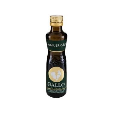 Imagem de Azeite de Oliva Gallo Manjericão 250ml, 250ml