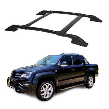 Imagem de Rack de Teto Amarok 2010 em diante Colada Preto - CCF