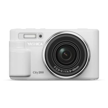 Imagem de Yashica Câmera digital City 200 13MP 5K Ultra HD, branca