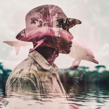 Imagem de Boto - Sedução das Marés - Amazart, 100x100