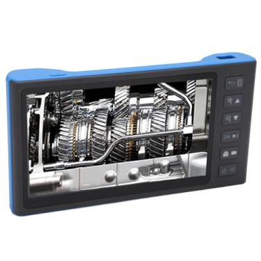 Imagem de Fafeicy Forte Estabilidade 2 Lente Endoscópio Industrial Borescope Câmera de Inspeção Com Tela IPS de 7in para Manutenção de Pipeline (7,9 mm)