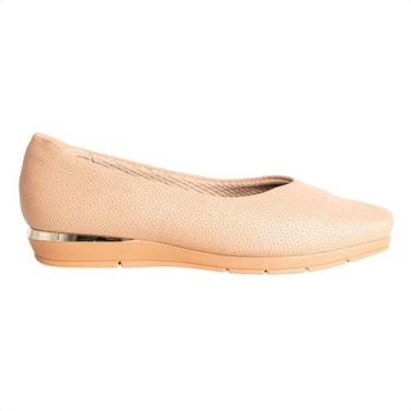 Imagem de Sapato Feminino Anabela Piccadilly, Amêndoa, Capuccino, 36