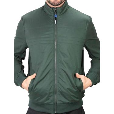 Imagem de Jaqueta Aramis Masculina Nylon e Malha Bomber Liquid Repeller Verde Militar-Masculino
