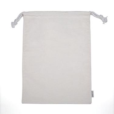 Imagem de Mochila de lona para viagem 100% algodão da Awbunny, pacote com 2, Branco, X-Small, 2