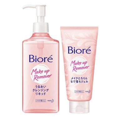 Imagem de Bioré Make Up Remover Kit  Demaquilante Facial Sérum de Limpeza 230ml 